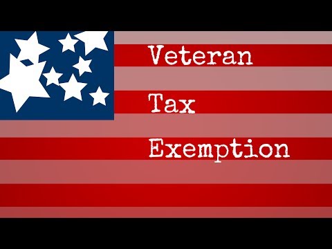 Veteran Tax Exemption - 100 disabled veteran benefits