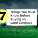 Buying a House on Land Contract