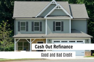 cash out refinance with poor credit