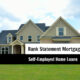E020: Bank Statement Mortgage for self-employed or private contractor
