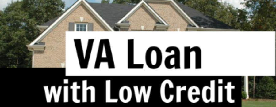 va loan low credit score podcast