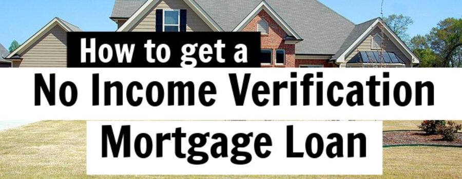 no income verification mortgage loan