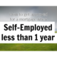 E045: How to get approved if self-employed for less than 1 year